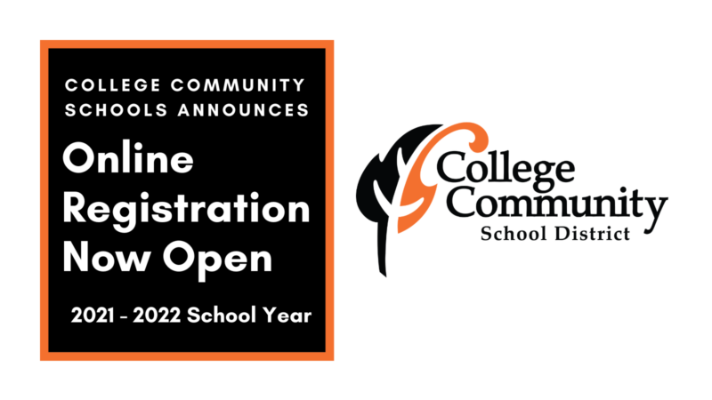College Community Announces that Online Registration is Now Open for