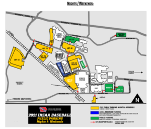 Night and Weekend Parking State Baseball