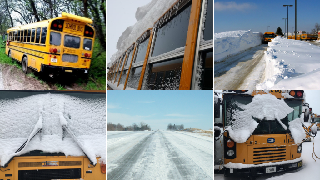 Bus Snow 1