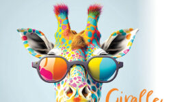 College Giraffe Award sticker