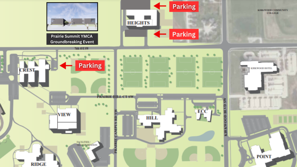 Prairie Summit YMCA Event Map
