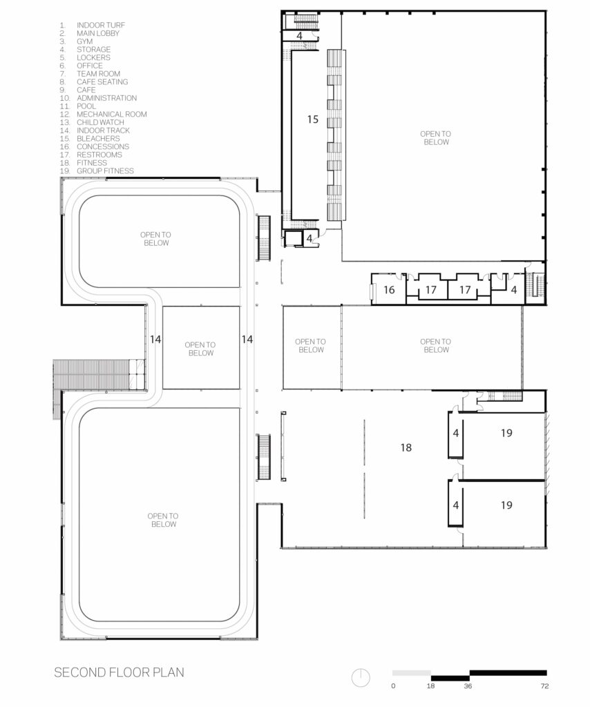 SECOND FLOOR PLAN