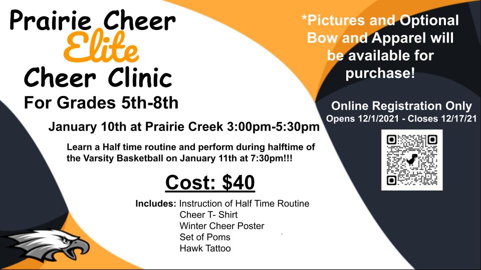 Cheer Clinic Flier