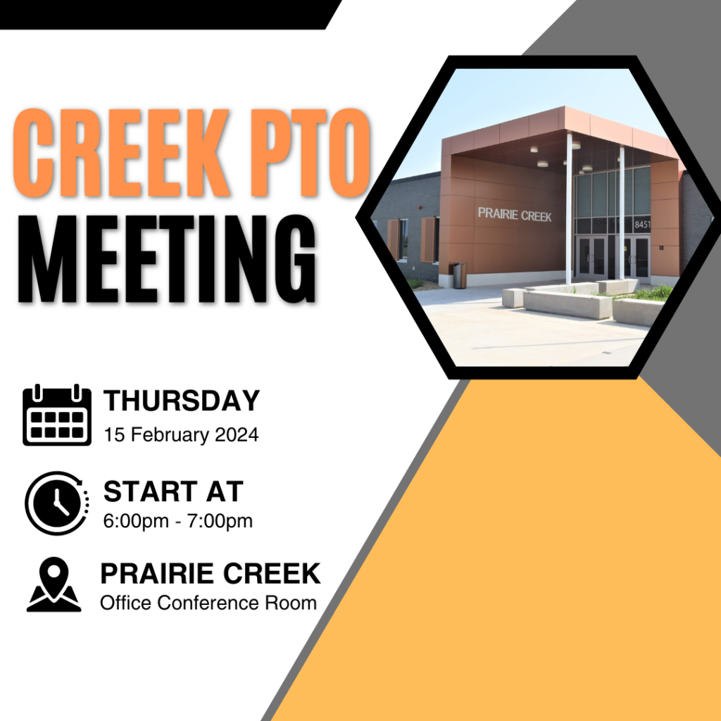 Creek PTO Meeting February 2024
