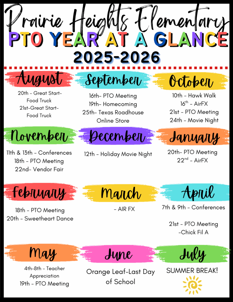 PTO Year At A Glance 25 26